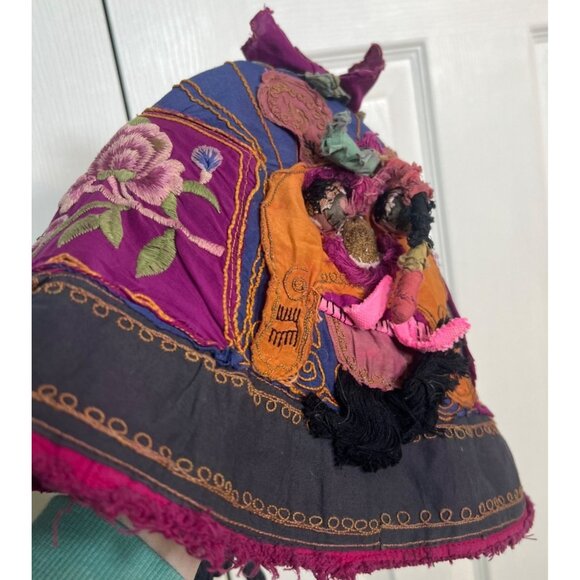 NEW Magnolia Pearl Applique Parnassus Hat Cotton/Silk - Picture 9 of 11